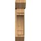 Ekena Millwork Merced Slat Rough Sawn Bracket w/ Offset Brace, Western Red Cedar, 8"W x 26"D x 34"H BKT0806X26X34MRC06RWR - alternate 3